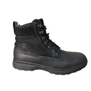 Timberland Men's Black Leather Boots